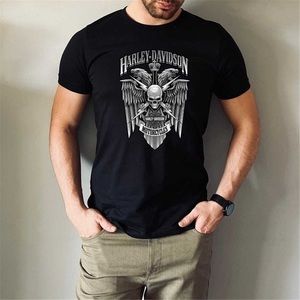 Skull Harley Davidson  black T-shirt XLarge